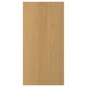 A SINARP wooden door in light brown. Made of oak veneer with a solid oak edge. Rectangular, featuring a simple, elegant design.