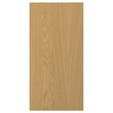 Oak veneer minimalist door with acrylic edge