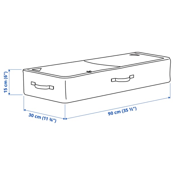 Illustration with measurements for the product: SKUBB.