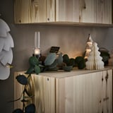 SMYCKA Artificial garland, in/outdoor/eucalyptus, 3 m