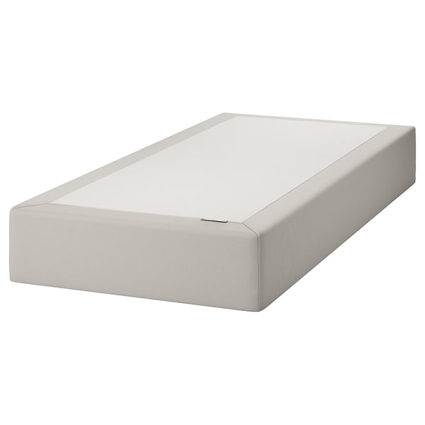 SNARUM white foam mattress, rectangular, modern, minimalist design.