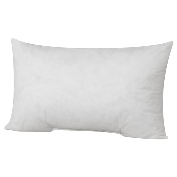 Ikea SÖDERHAMN white cushion; rectangular, plain.