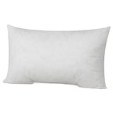 Ikea SÖDERHAMN white cushion; rectangular, plain.