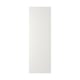 A white, rectangular, panelled STENSUND door made of fibreboard, featuring a smooth, lacquered finish.