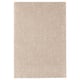 A beige STOENSE rug, rectangular, soft, thick-pile floor mat made from polypropylene, ideal for comfort.