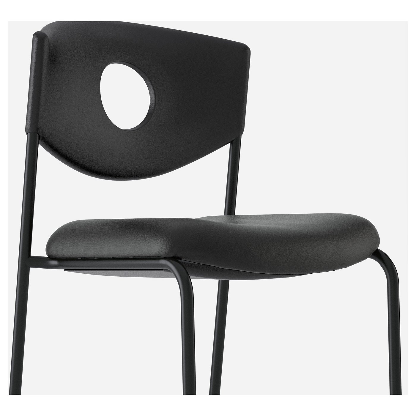 STOLJAN conference chair, black/black - IKEA Sweden
