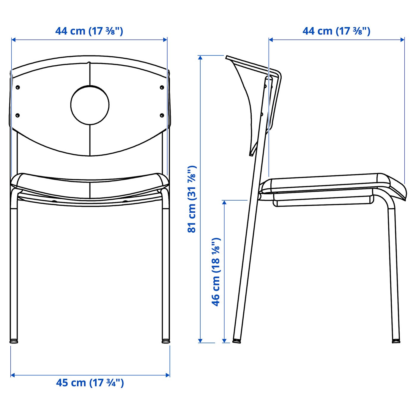 STOLJAN conference chair, black/black - IKEA Sweden