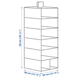 Illustration with measurements for the product: STUK.