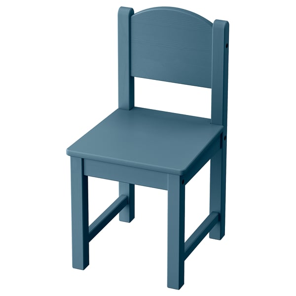 SUNDVIK Children's chair, blue
