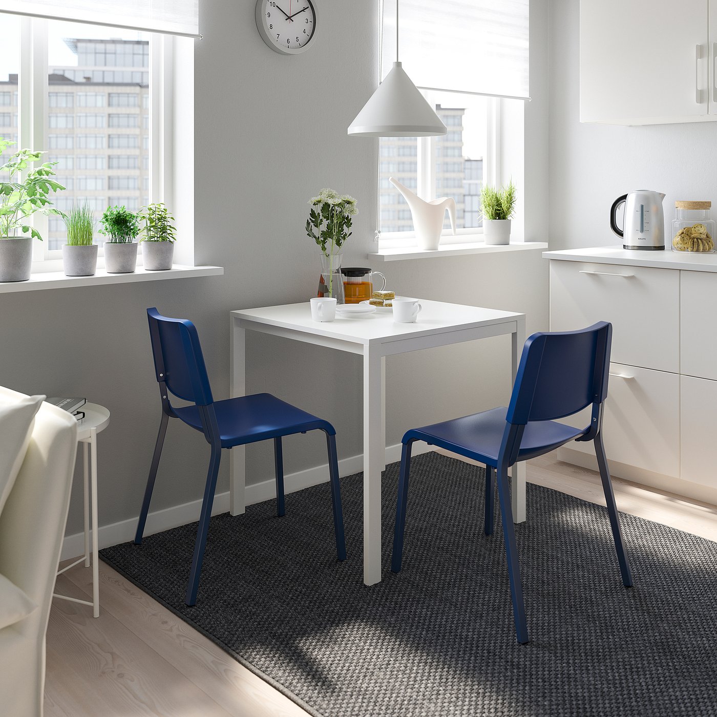 TEODORES chair, blue - IKEA Sweden