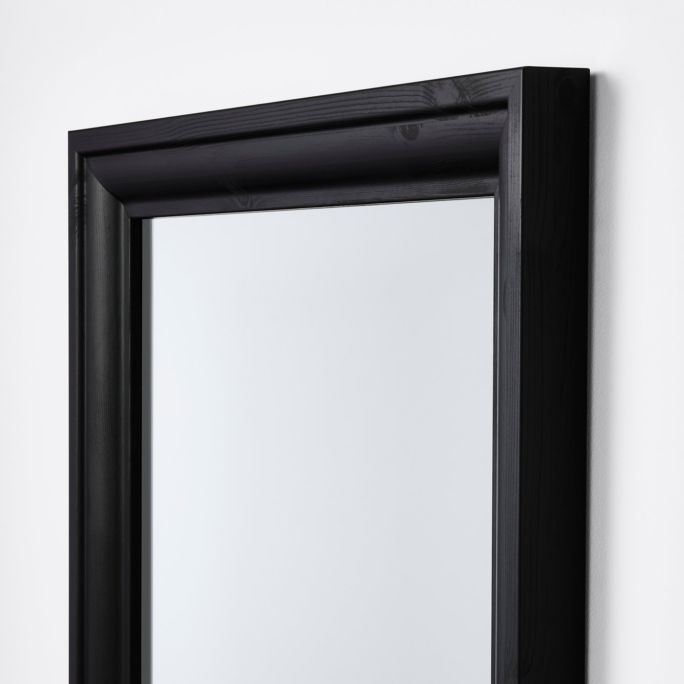 TOFTBYN mirror, black, 52x140 cm - IKEA Sweden
