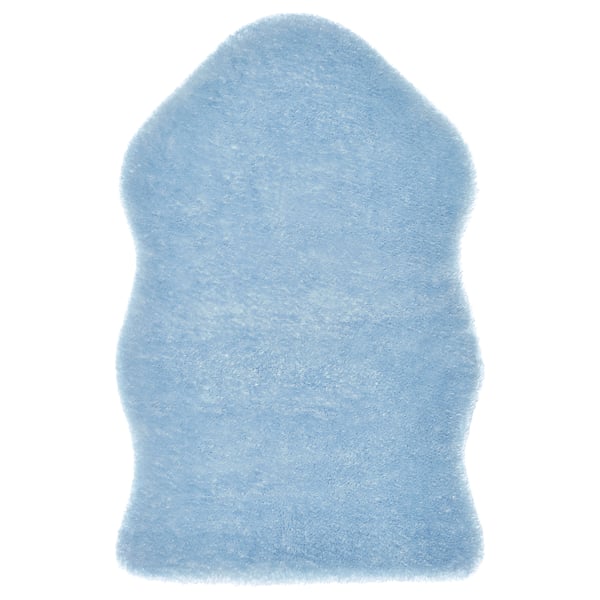 TOFTLUND Rug, blue, 55x85 cm