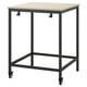 Option: Trotton desk, beige, metal base, casters, square top.