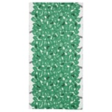 ULLRANUNKEL green fabric with leaf pattern, 100% cotton.
