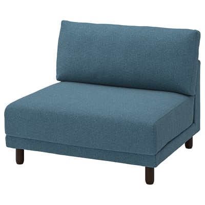 UPPÅKRA 1.5-seat module, Axvall dark grey-blue