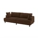 UPPÅKRA 3-seat modular sofa, Samsala dark brown