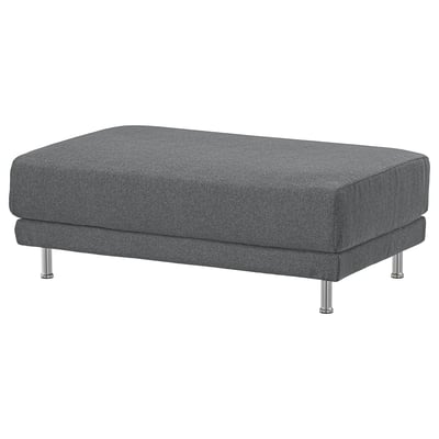 UPPÅKRA Footstool, Johanneshov dark grey