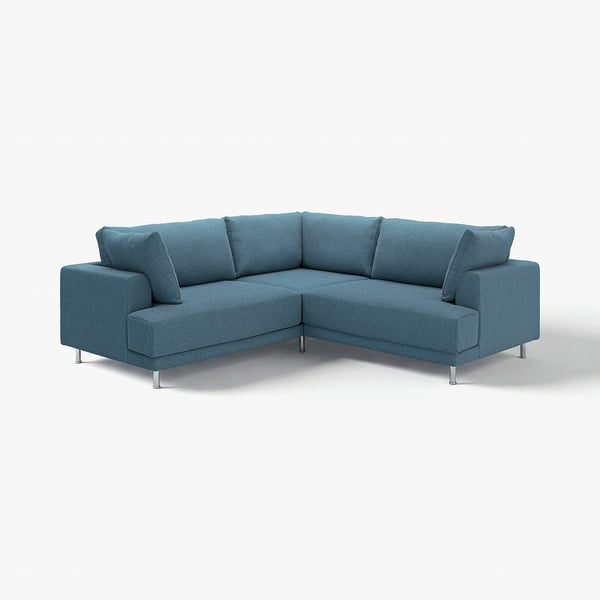UPPÅKRA sectional sofa, teal, modern design, l-shape, comfortable.