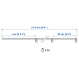 Illustration with measurements for the product: UTSUND.