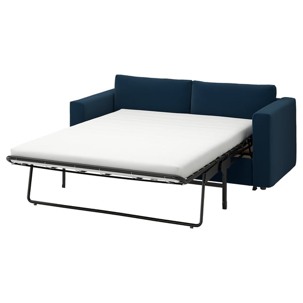 VIMLE 2-seat sofa-bed, Kelinge dark blue