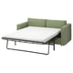 VIMLE 2-seat sofa-bed, Mosshed grey-green