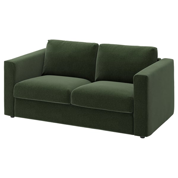 VIMLE 2-seat sofa, Johanneshov dark green