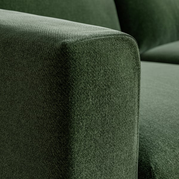 VIMLE 2-seat sofa, Johanneshov dark green