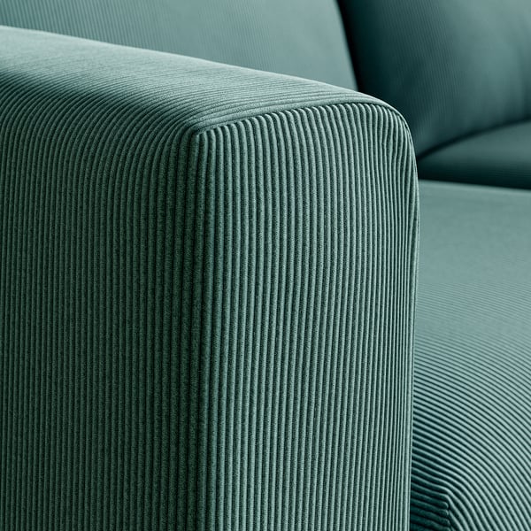 VIMLE 2-seat sofa, Kelinge grey-turquoise