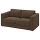 VIMLE 2-seat sofa, Mosshed dark brown