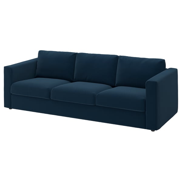 VIMLE 3-seat sofa, Kelinge dark blue