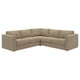 VIMLE Corner sofa, 4-seat, Johanneshov brown-beige