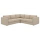 VIMLE Corner sofa, 4-seat, Kelinge beige