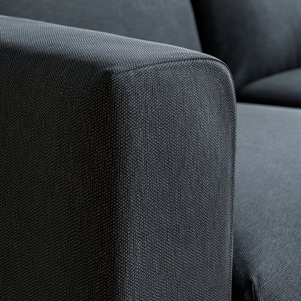 VIMLE Corner sofa, 4-seat, Knäbäck anthracite