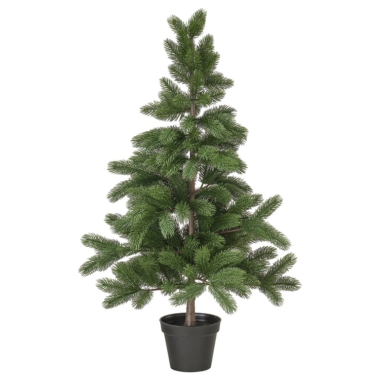 VINTERFINT Artificial potted plant in/outdoor/Christmas tree green