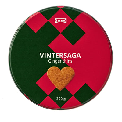 VINTERSAGA Ginger thins, 300 g