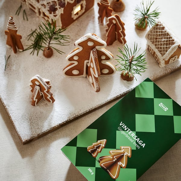 VINTERSAGA Gingerbread trees, 300 g