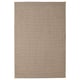 Option: Neutral jute-sisal rug, flatwoven, natural tones