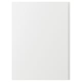VOXTORP Door, matt white vertical handle, 60x80 cm
