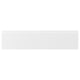 VOXTORP drawer in matte white with sleek, integrated handles, smooth surface.