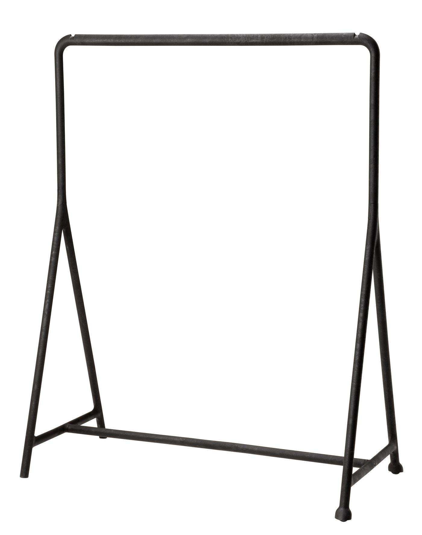 IKEA TURBO klädställning, inom-/utomhus, svart, 117x59 cm