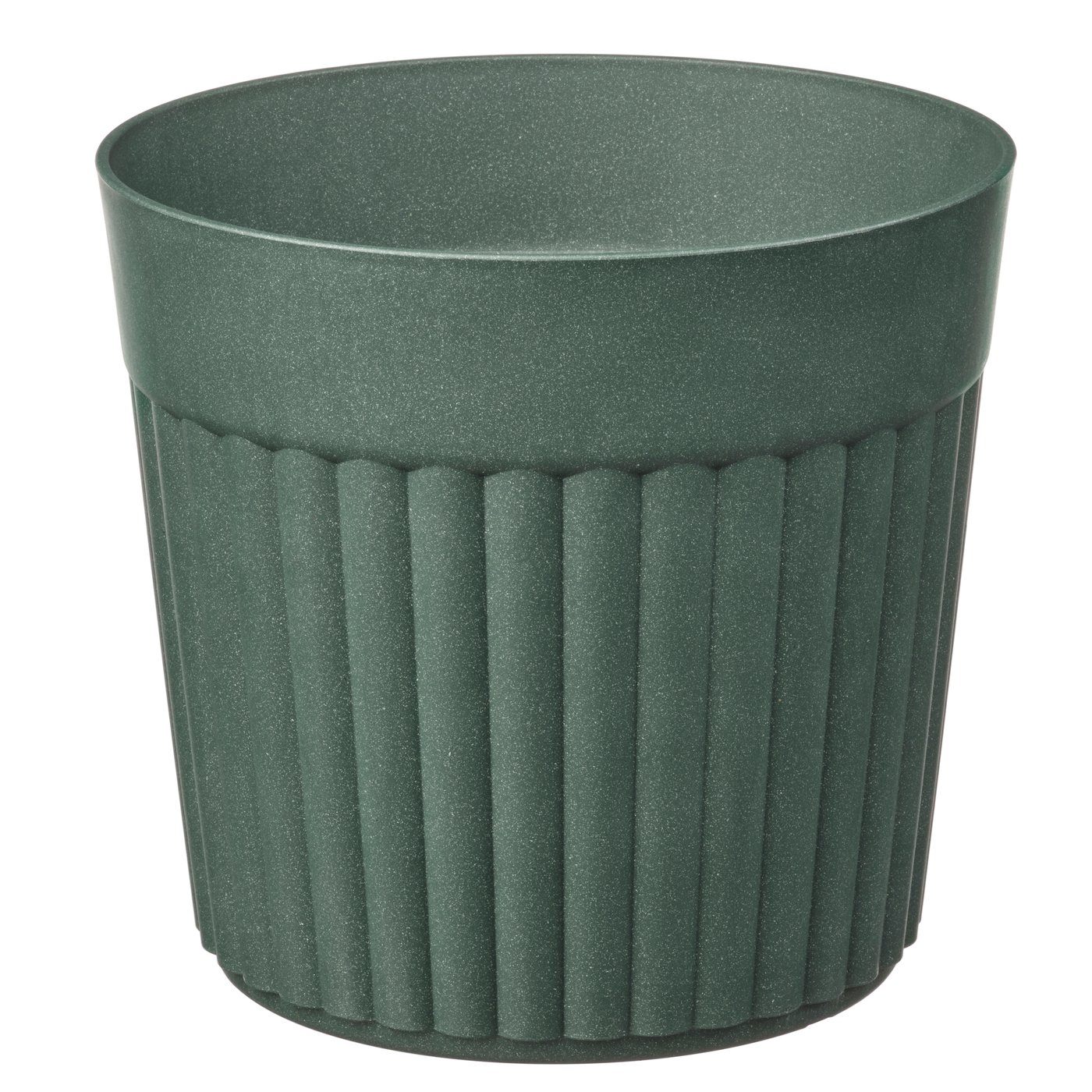 IKEA FRÄKENVÄXT kruka, inom-/utomhus/djupgrön, 24 cm