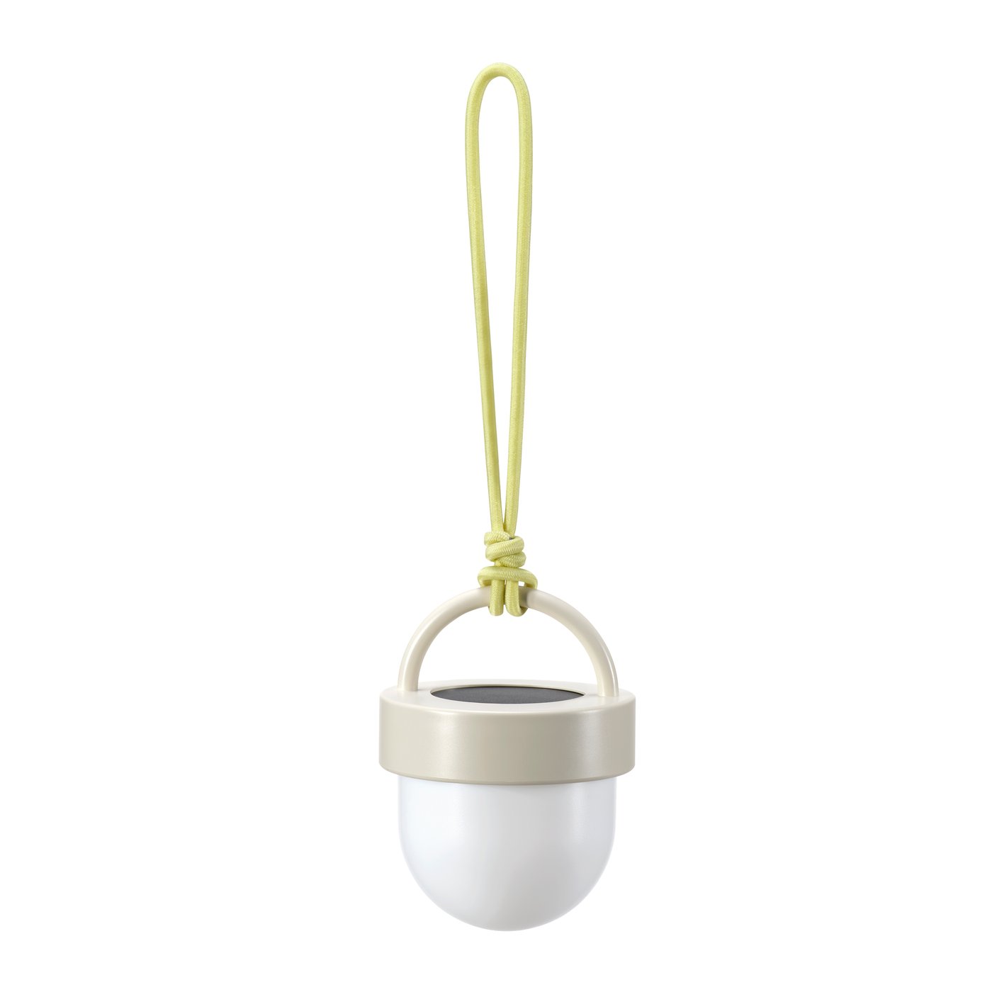 IKEA SOLVINDEN LED solcellsdriven taklampa, utomhus/beige, 10 cm