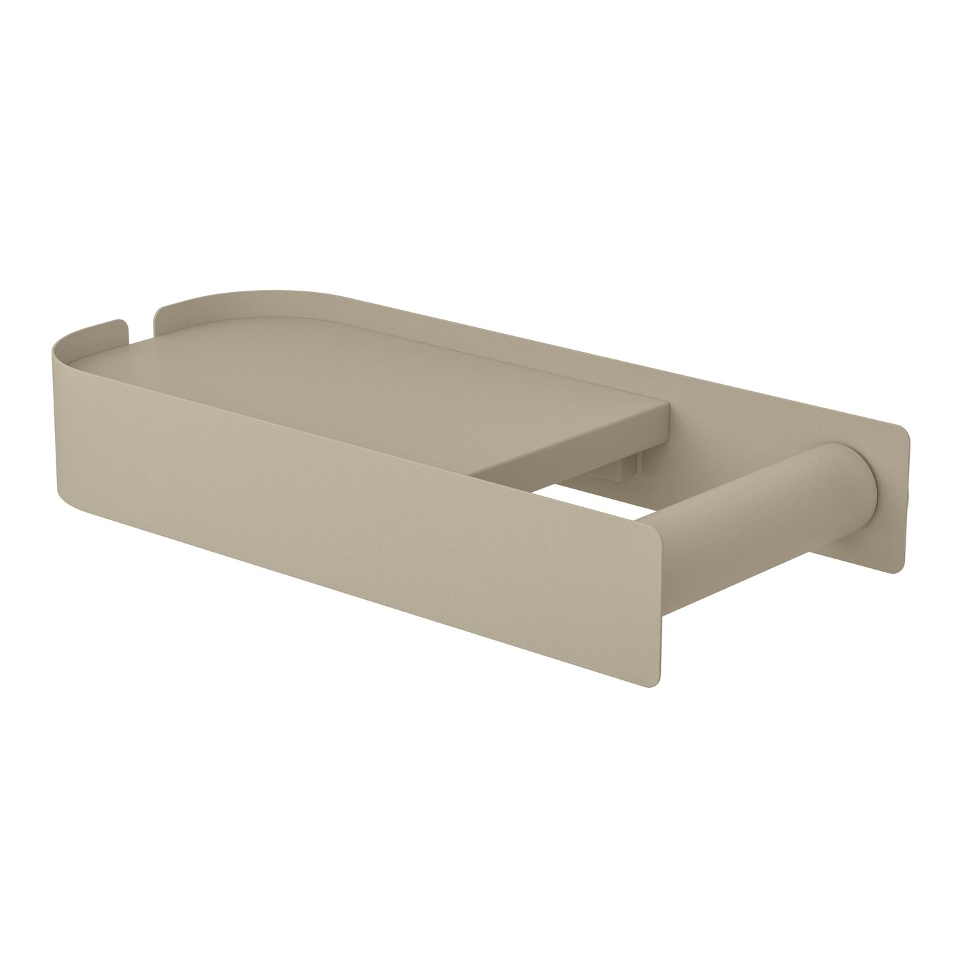 IKEA FLORSJÖN toalettrullehållare, beige