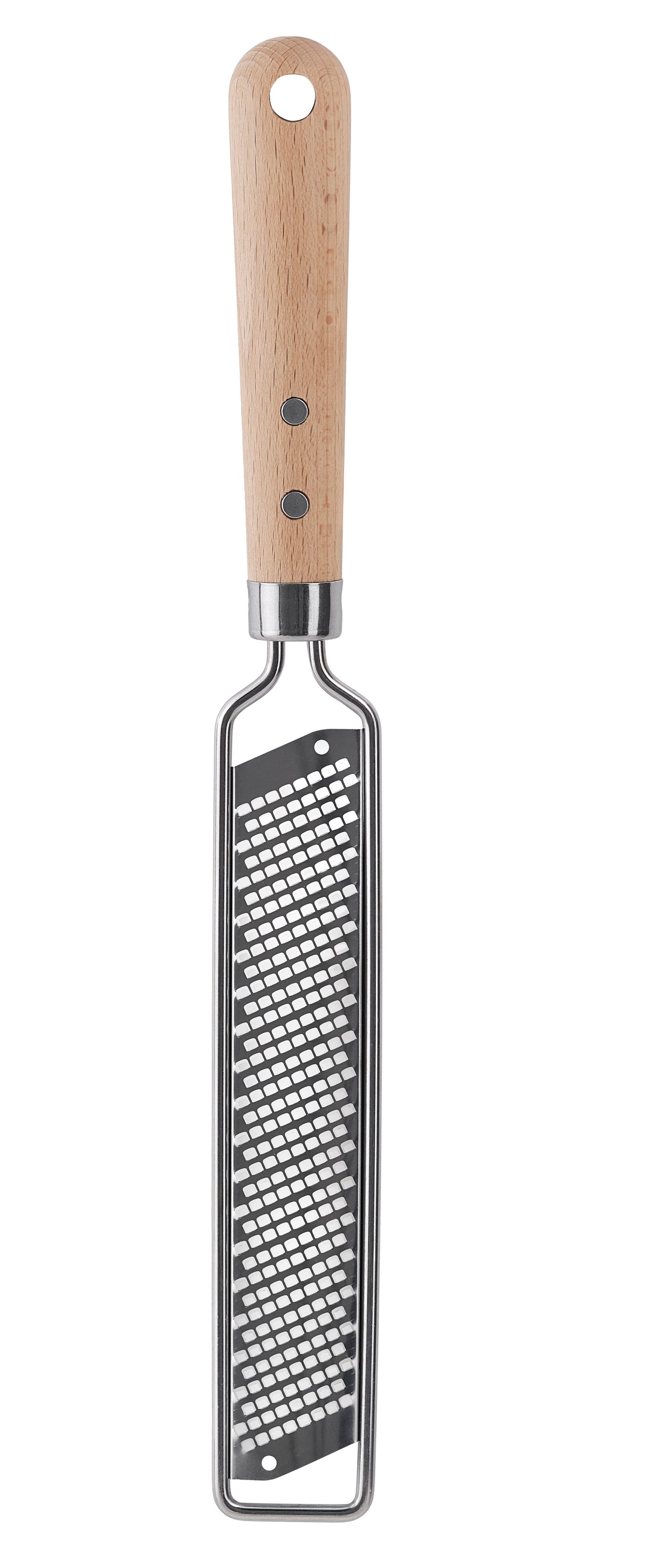IKEA VARDAGEN zestjärn med handtag, rostfritt stål/bok, 33 cm