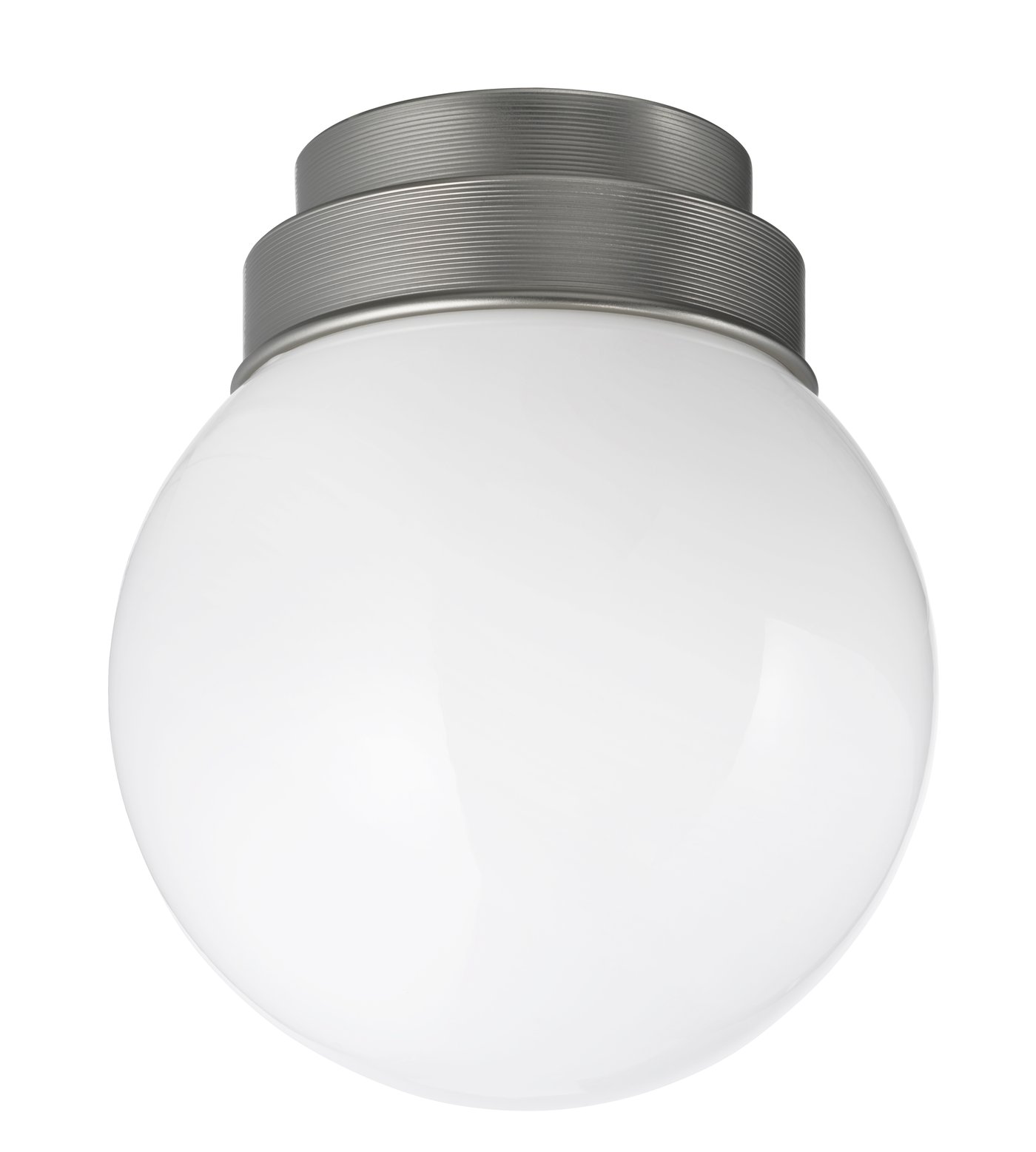 IKEA FRIHULT tak-/vägglampa, rostfritt stålfärg