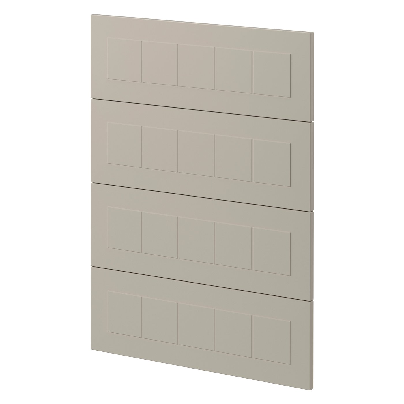 IKEA METOD 4 fronter för diskmaskin, stensund beige, 60 cm