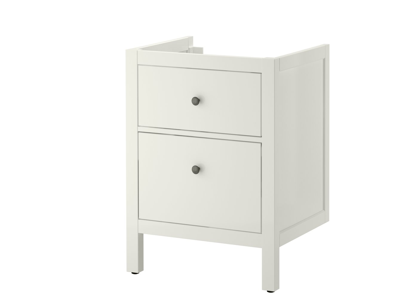 IKEA HEMNES kommod med 2 lådor, vit, 60x47x83 cm