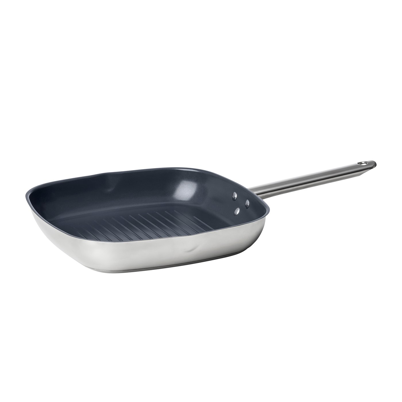 IKEA 365+ grillpanna, rostfritt stål/non-stick beläggning, 28x28 cm