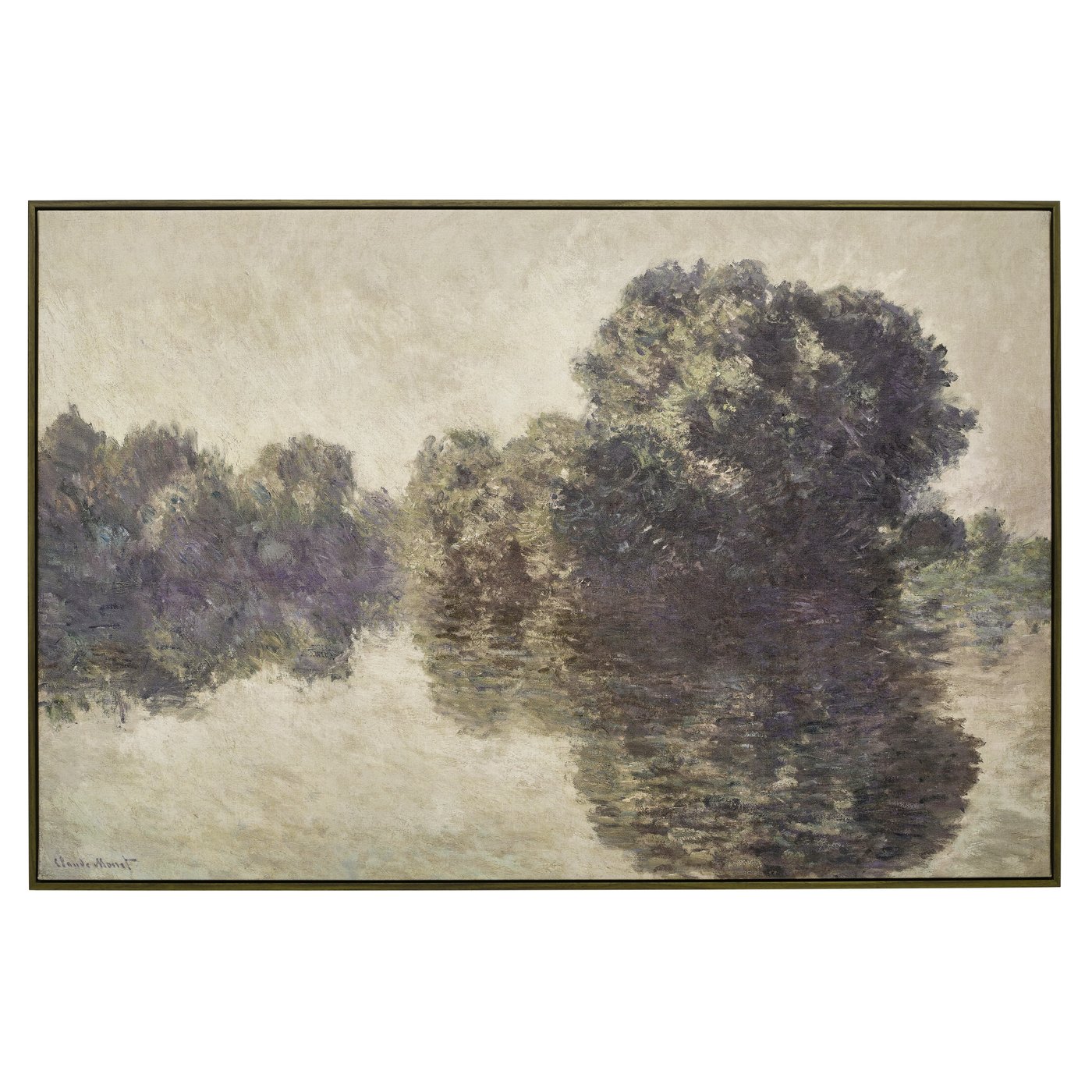 IKEA BLODFLÄDER tavla, seine vid giverny, 118x78 cm