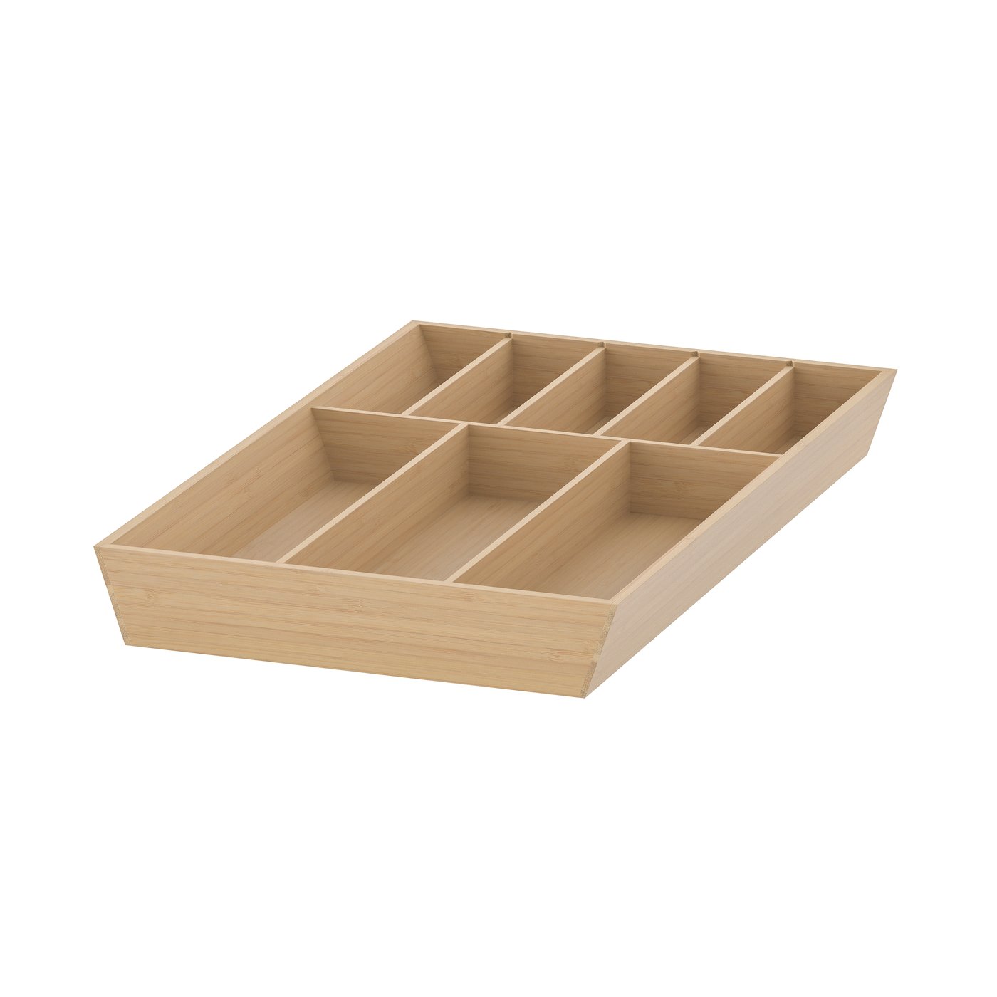 IKEA UPPDATERA besticklåda, ljus bambu, 32x50 cm